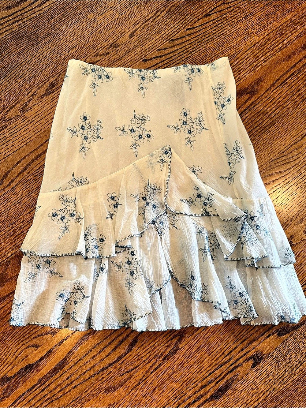 Ralph Lauren Rugby Floral Mini Skirt Size Small Like New